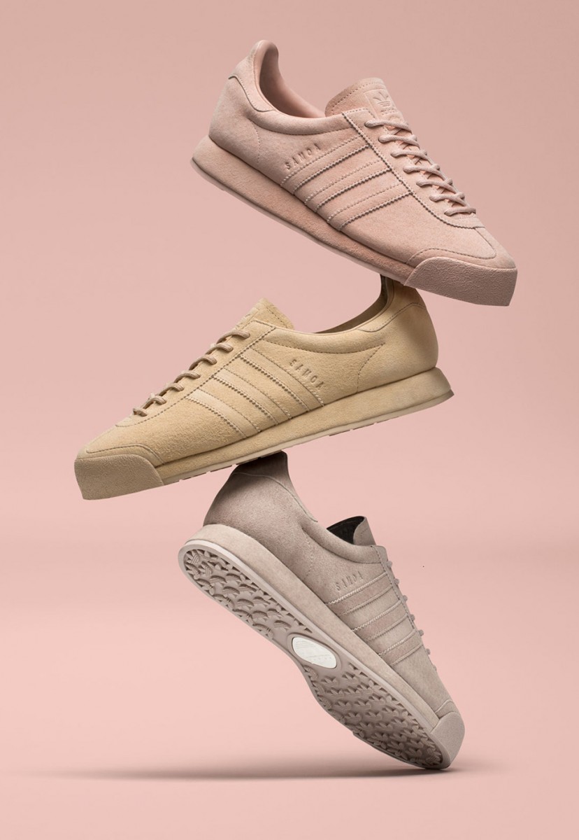 adidas samoa femme violet