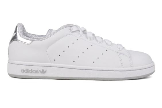 stan smith argenté scratch