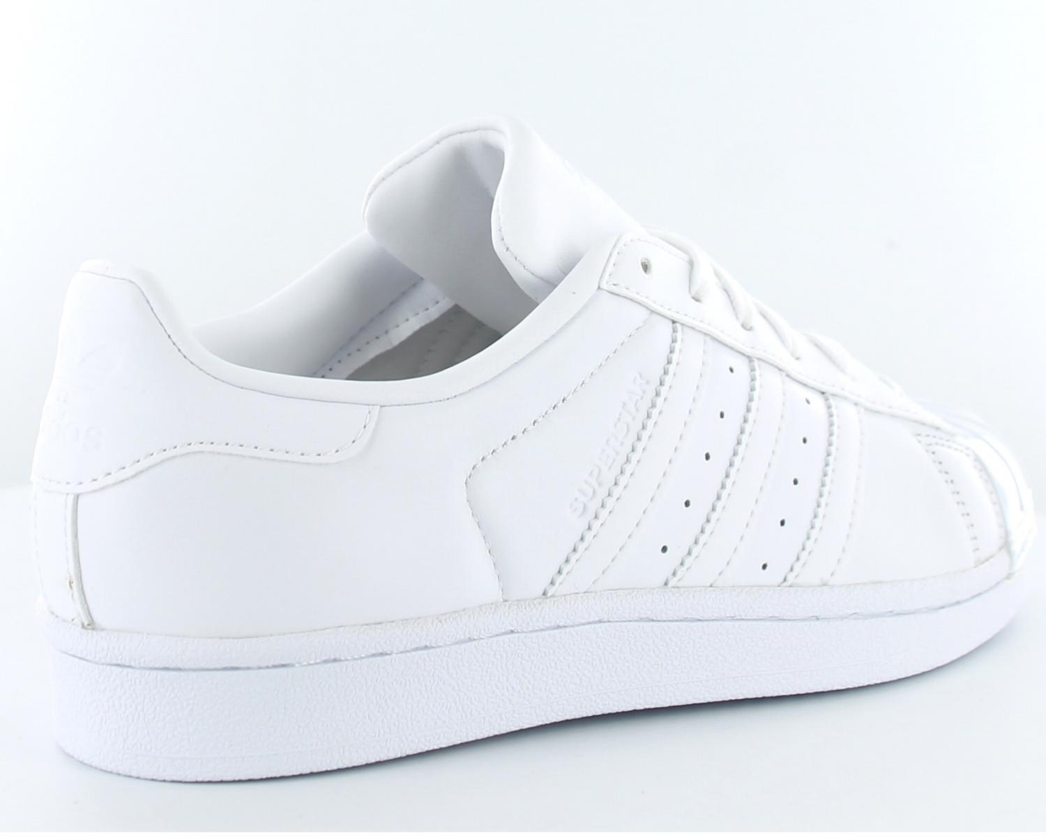 adidas superstar blanc et or