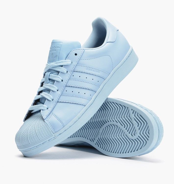 superstar en daim bleu