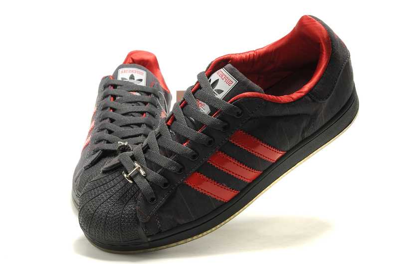 adidas superstar rouge et noir