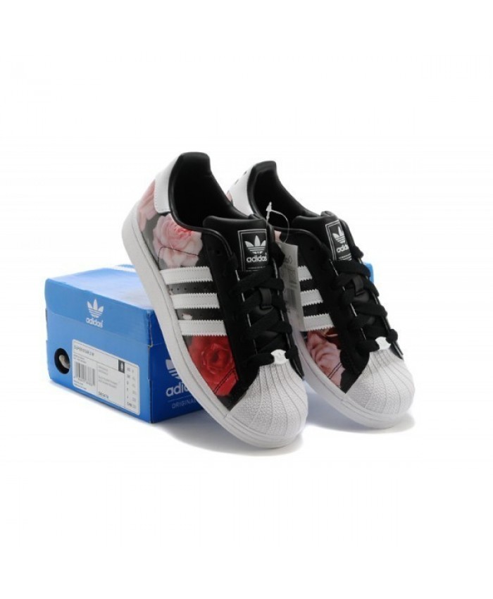 adidas superstar rose rouge
