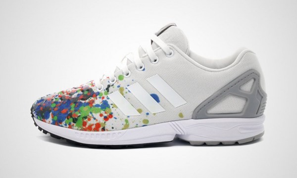 adidas zx flux arc en ciel