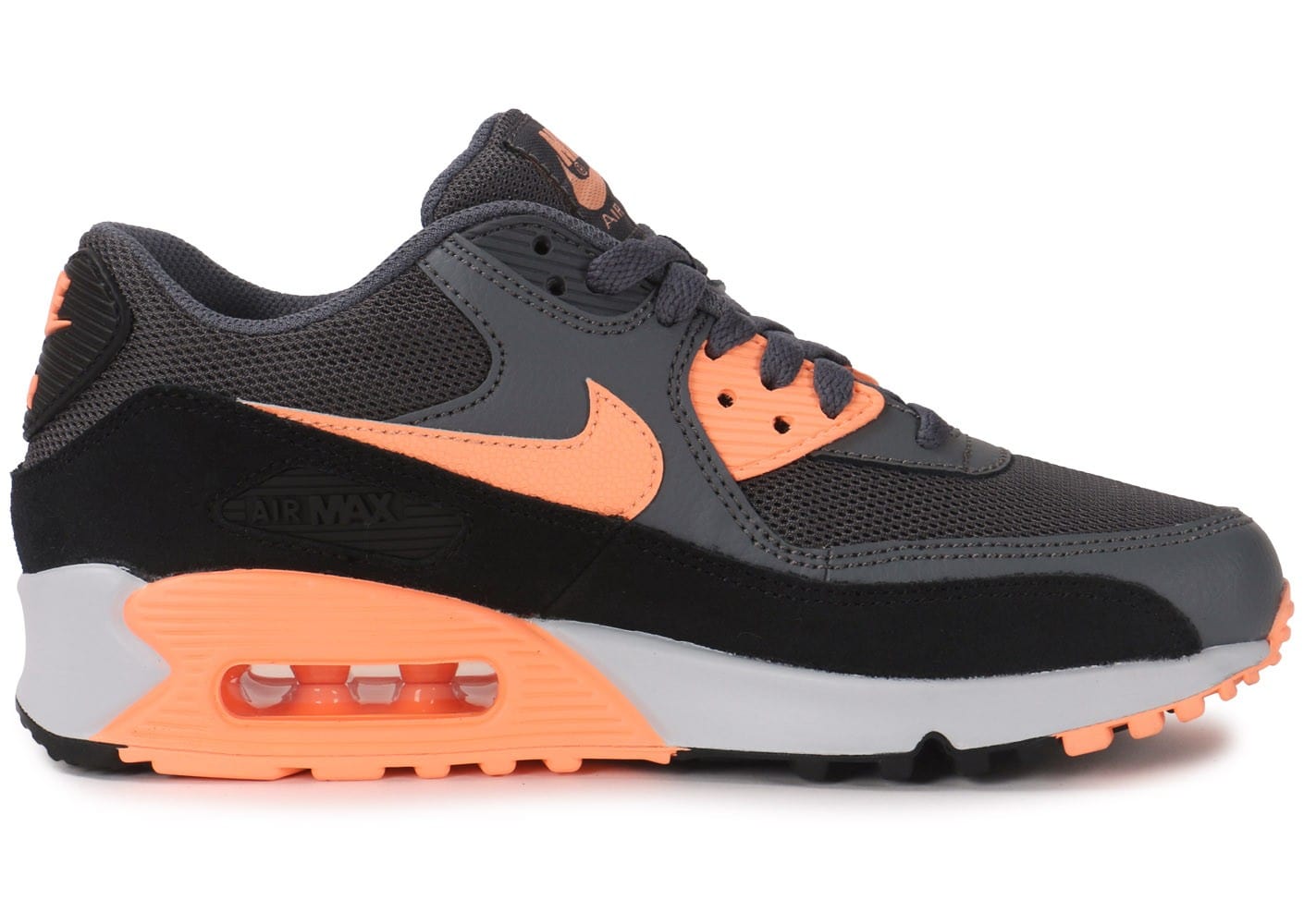 air max 90 gris orange