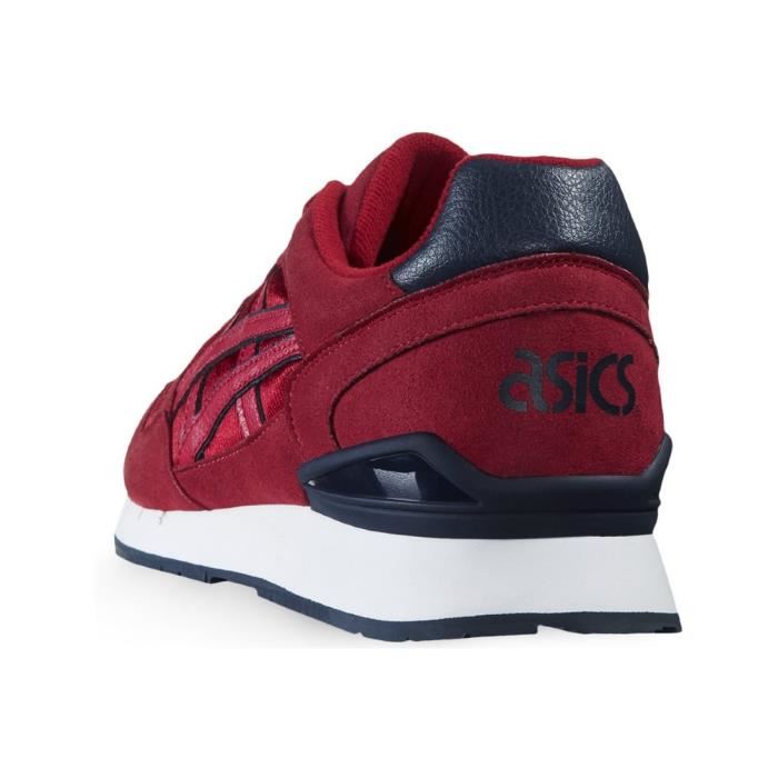 basket asics homme rouge