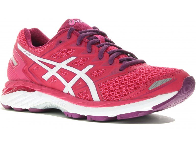 asics gt 1000 fille rouge