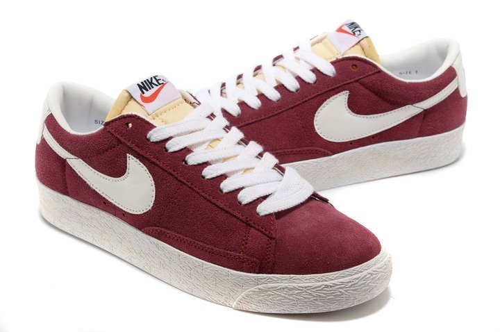 nike blazer high femme bordeaux