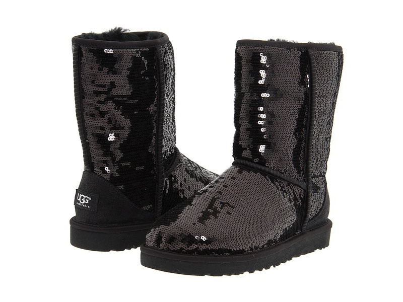 ugg noire pailletée